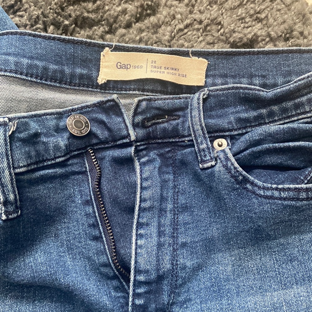 Gap 1969 True Skinny Super High Rise Jeans